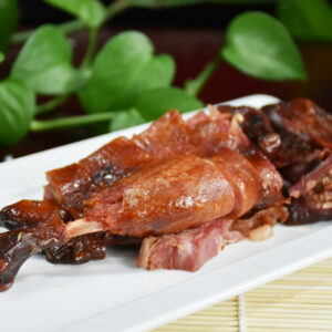 丸鶏の燻製